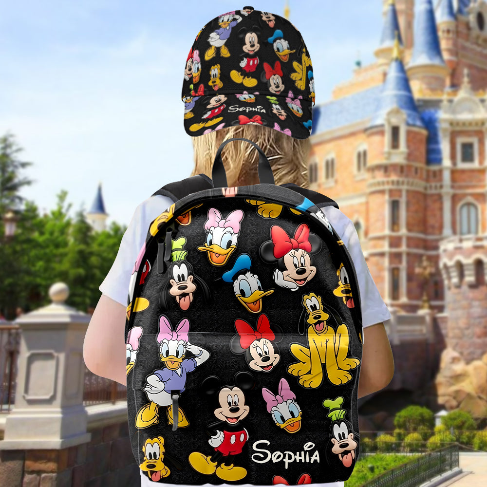 Magical Friends - Personalized Mouse Classic Cap & Backpack