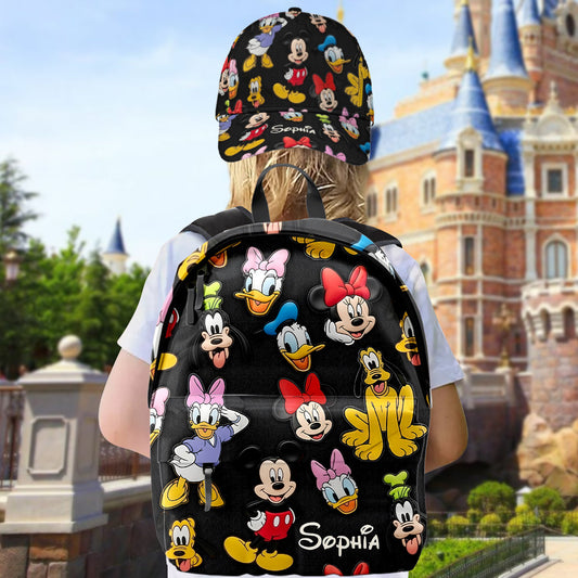 Magical Friends - Personalized Mouse Classic Cap & Backpack