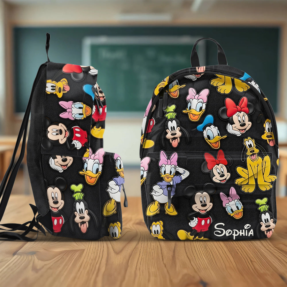 Magical Friends - Personalized Mouse Classic Cap & Backpack