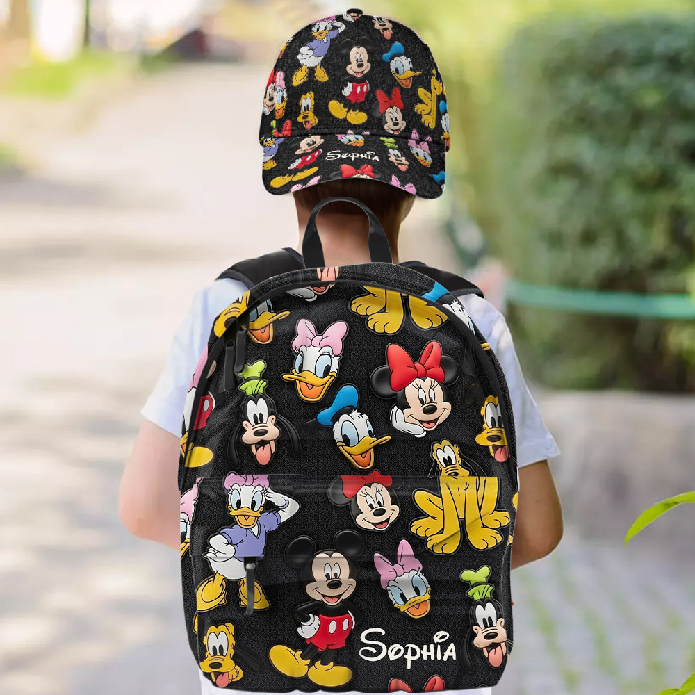 Magical Friends - Personalized Mouse Classic Cap & Backpack