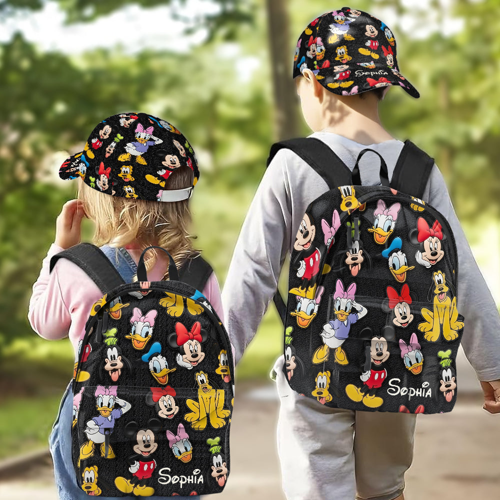 Magical Friends - Personalized Mouse Classic Cap & Backpack