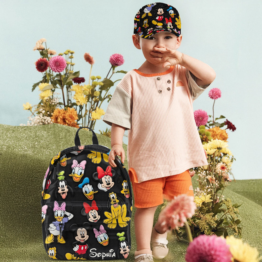 Magical Friends - Personalized Mouse Classic Cap & Backpack
