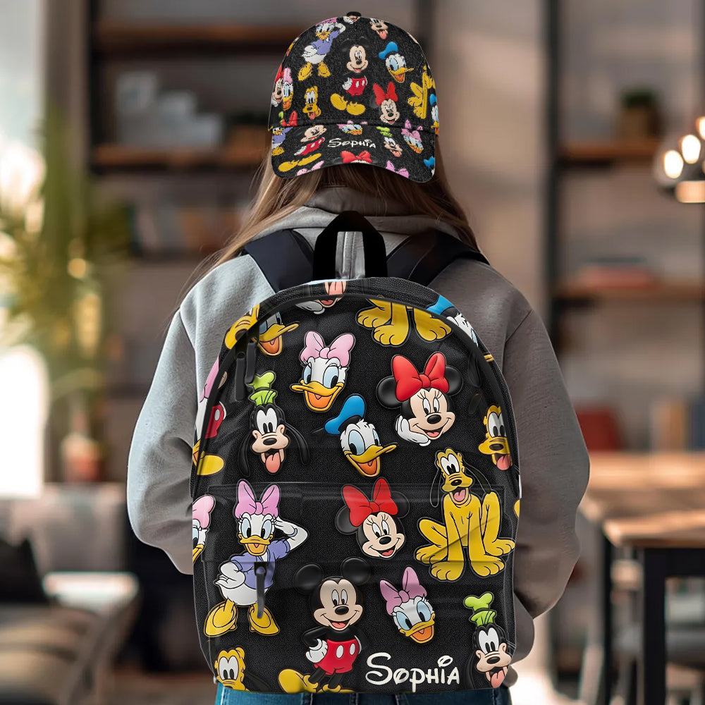 Magical Friends - Personalized Mouse Classic Cap & Backpack
