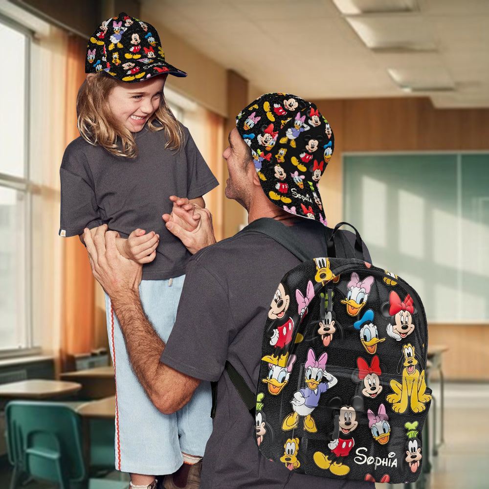 Magical Friends - Personalized Mouse Classic Cap & Backpack