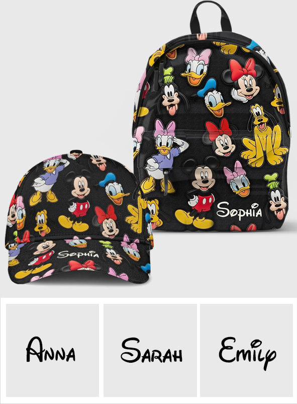 Magical Friends - Personalized Mouse Classic Cap & Backpack