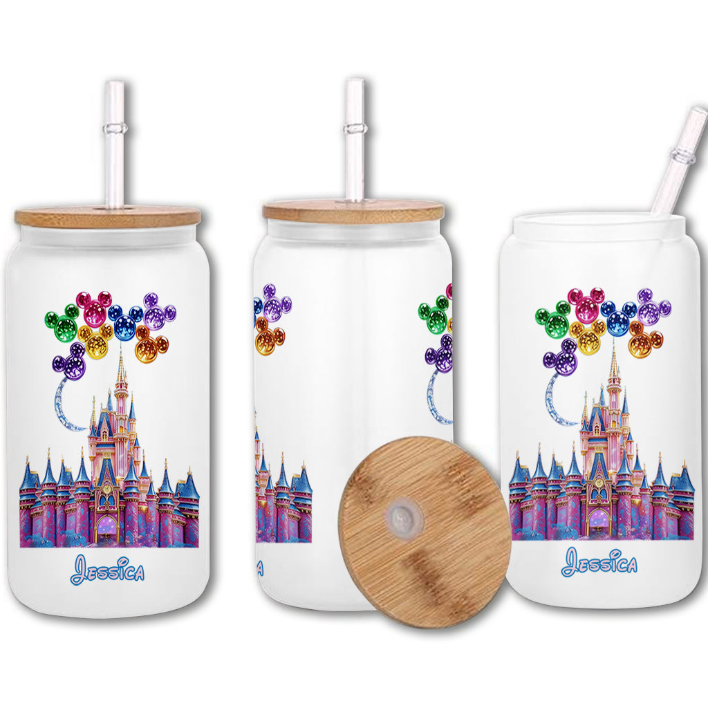 Magical Castle - Personalized Mouse Can Glass