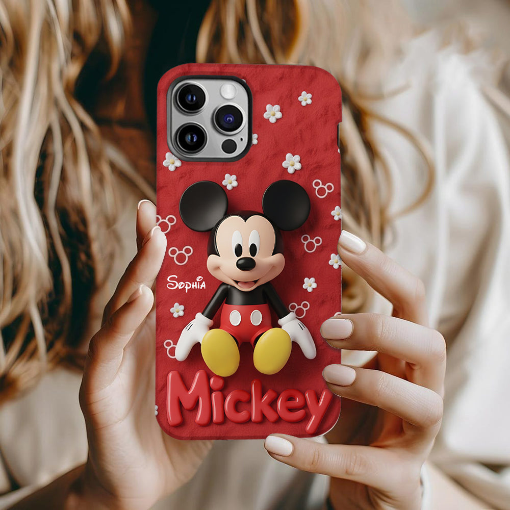 Magical Friends - Personalized Mouse Full Print Phone Case