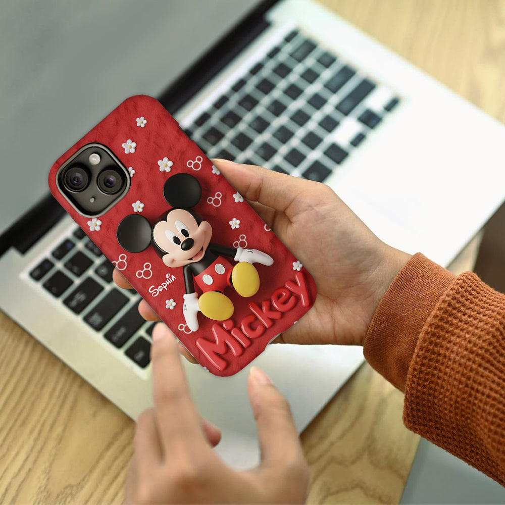 Magical Friends - Personalized Mouse Full Print Phone Case