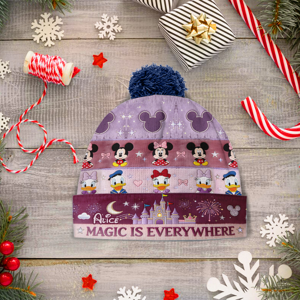 Magic Is Everywhere - Personalized Dream Trip Beanie Hat