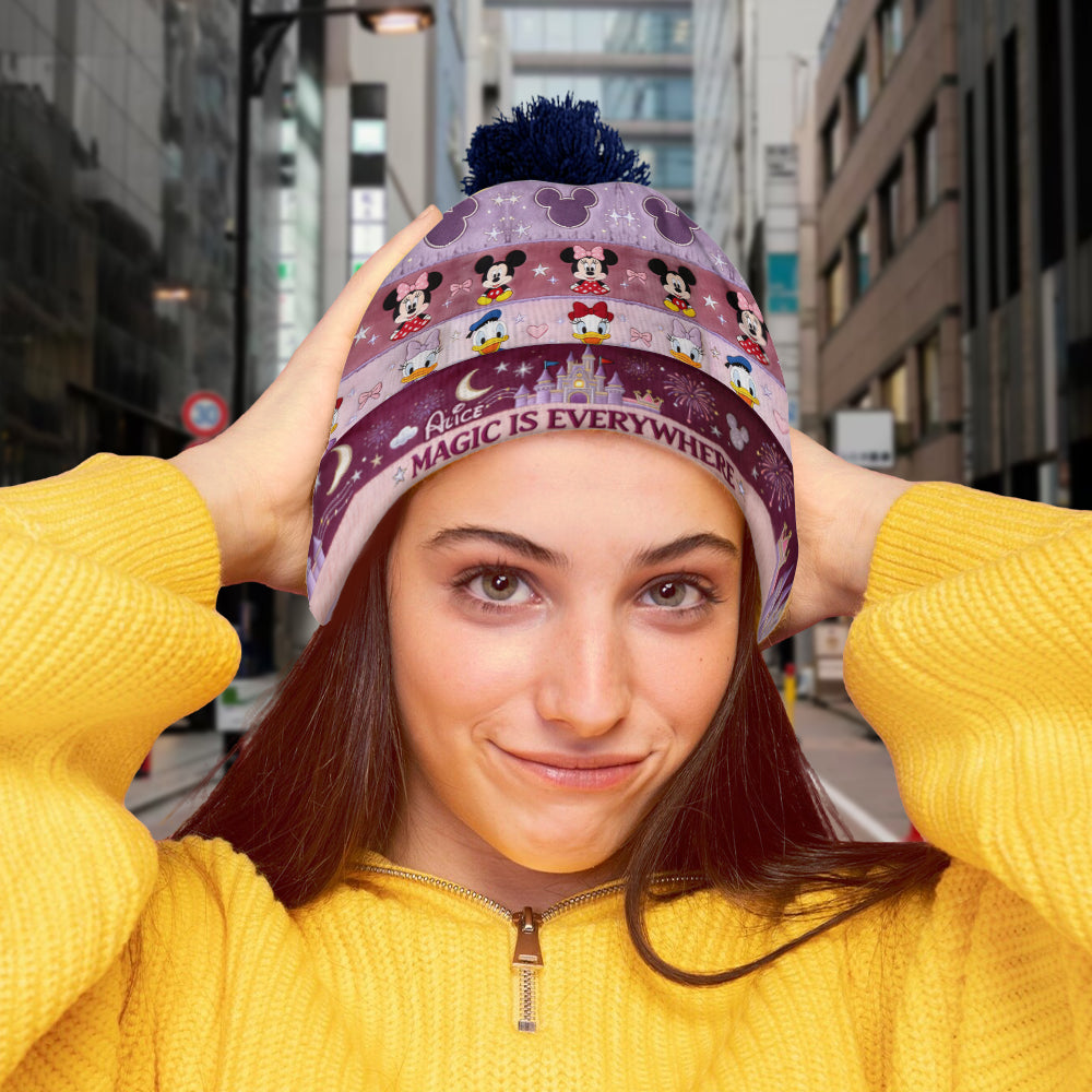 Magic Is Everywhere - Personalized Dream Trip Beanie Hat