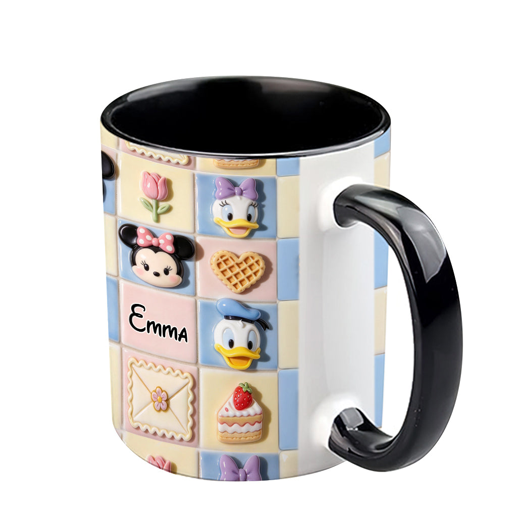 Believe In Magic - Personalized Mouse Accent Mug