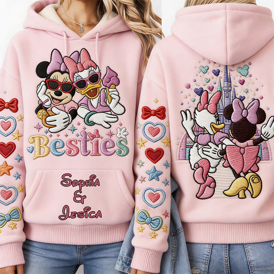 Besties Forever - Personalized Mouse All Over Shirt