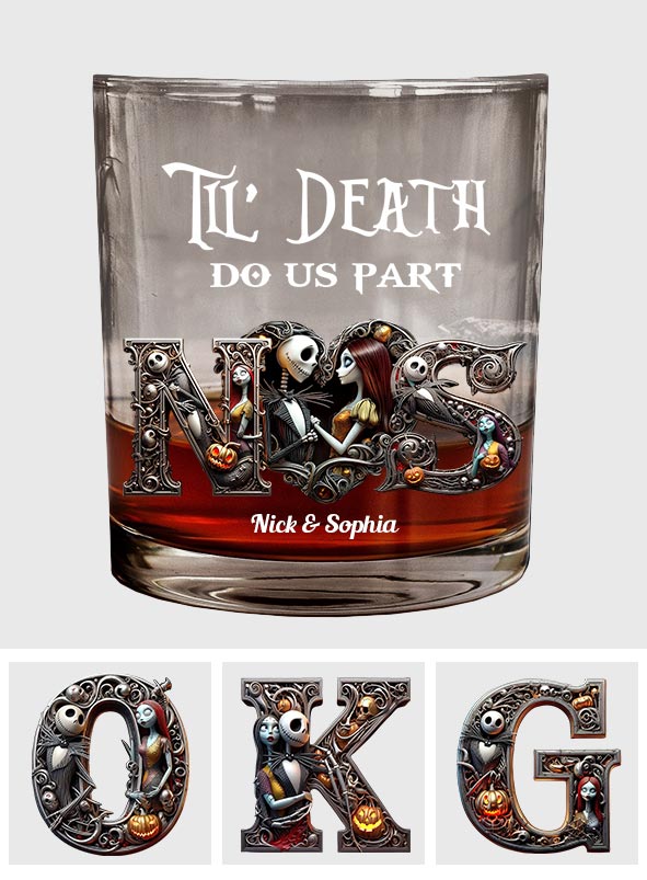 From Our First Kiss - Personalized Nightmare Whiskey Glass