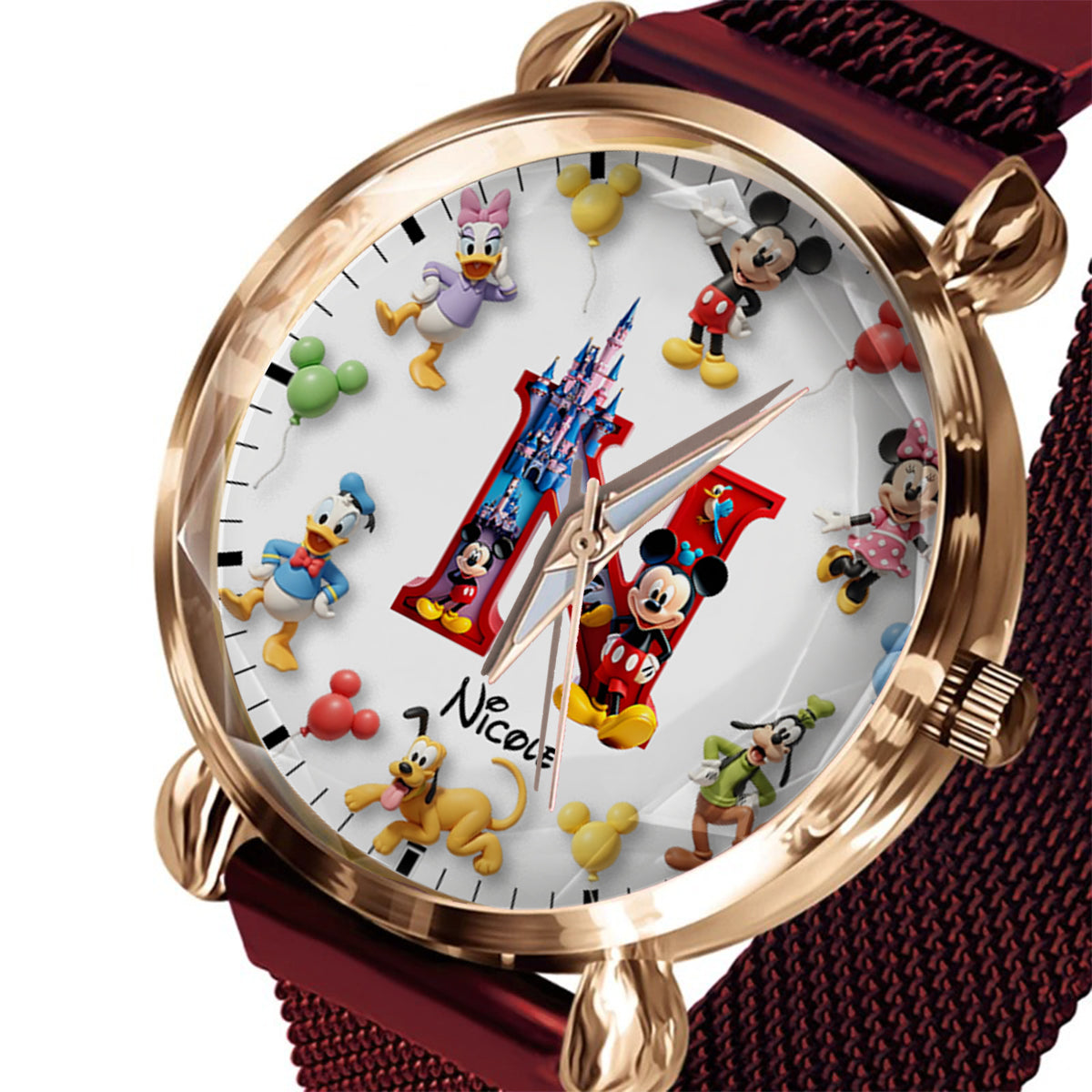 Magical World - Personalized Mouse Women Hand Watch