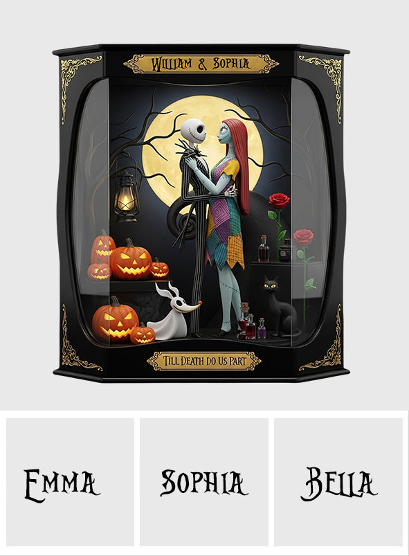 Till Death Do Us Part - Personalized Nightmare Custom Shaped Acrylic Plaque