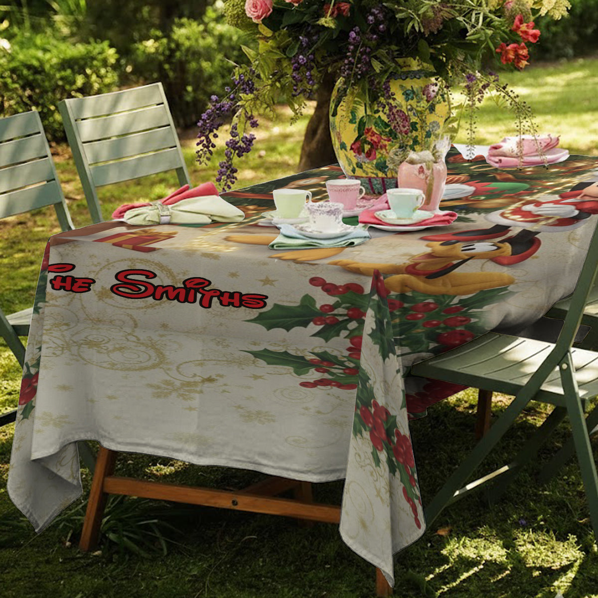 Magic Family - Personalized Mouse Table Cloth Cover