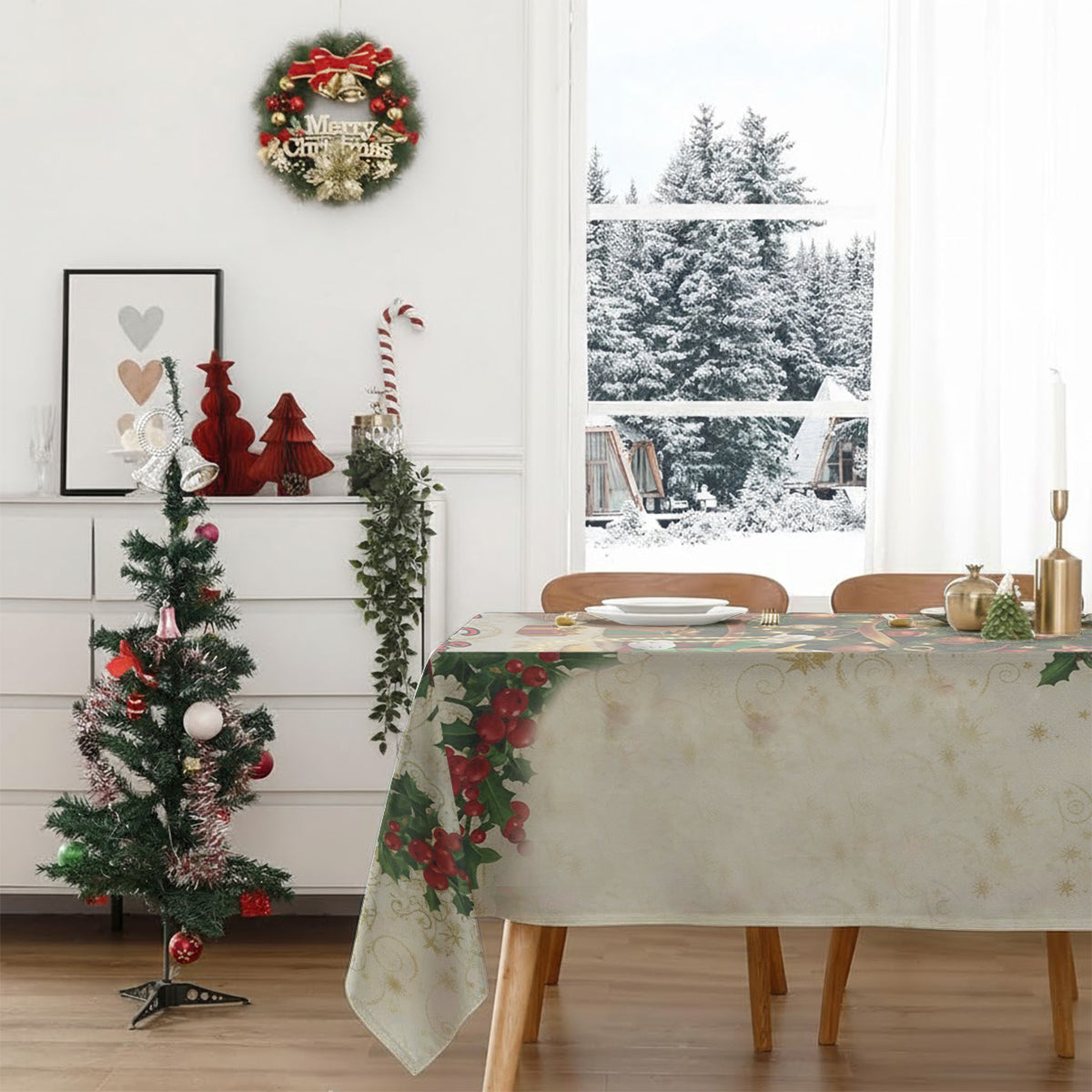 Magic Family - Personalized Mouse Table Cloth Cover