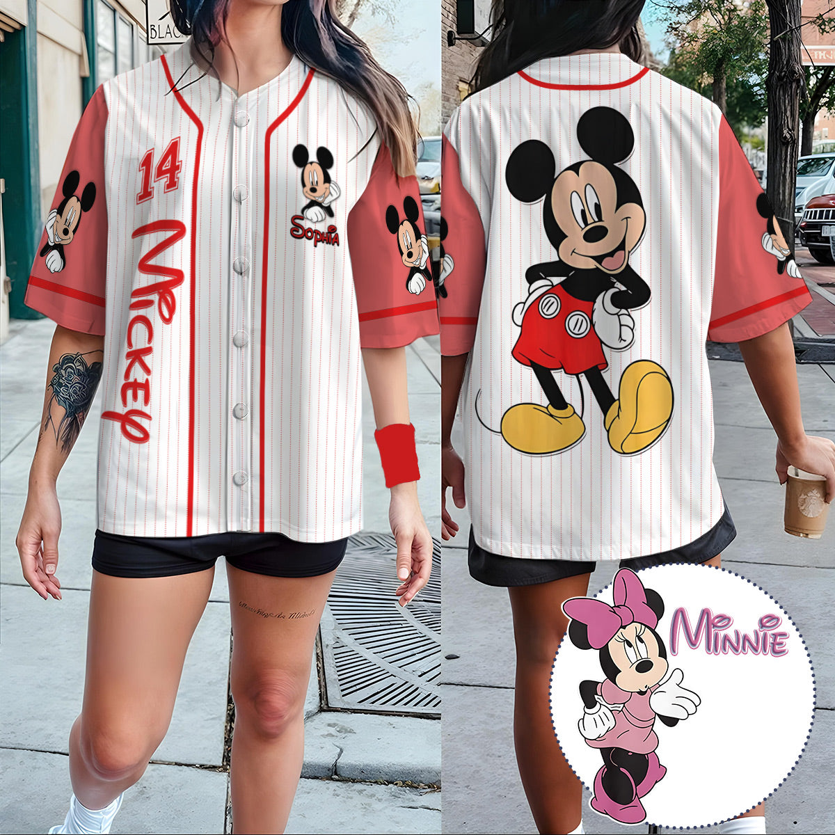 Magic Season - Personalized Mouse Baseball Jersey