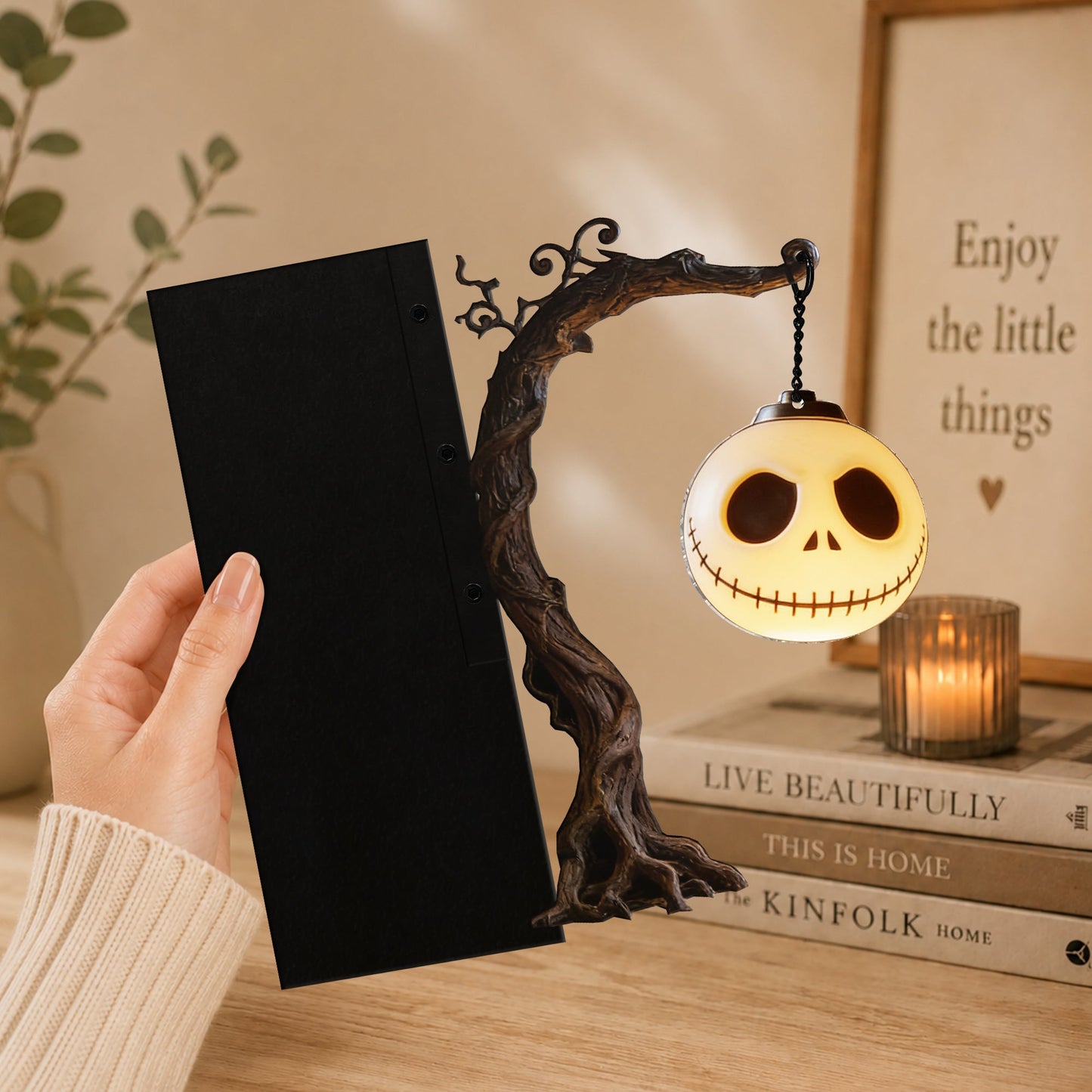 Nightmare - Personalized Nightmare Bookshelf Lamp