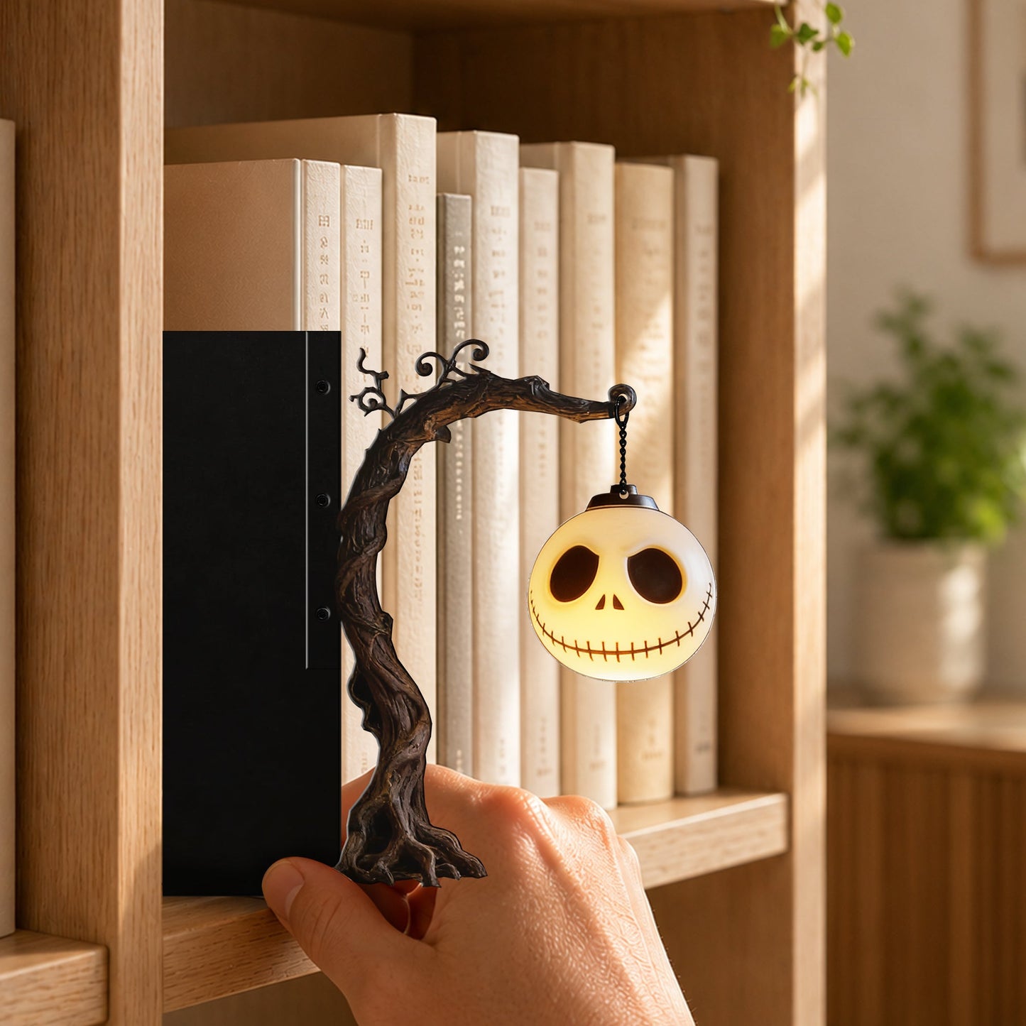 Nightmare - Personalized Nightmare Bookshelf Lamp