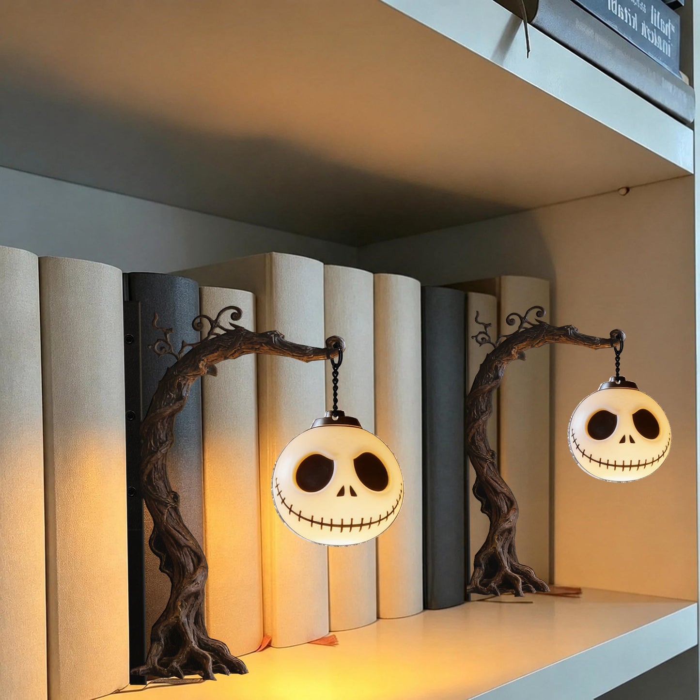 Nightmare - Personalized Nightmare Bookshelf Lamp