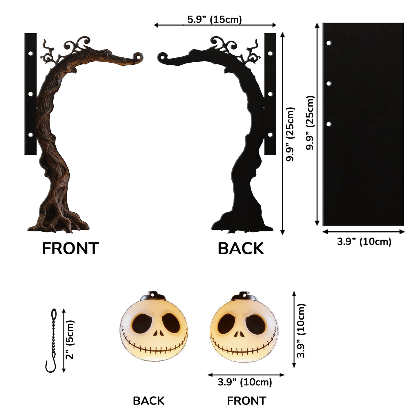 Nightmare - Personalized Nightmare Bookshelf Lamp