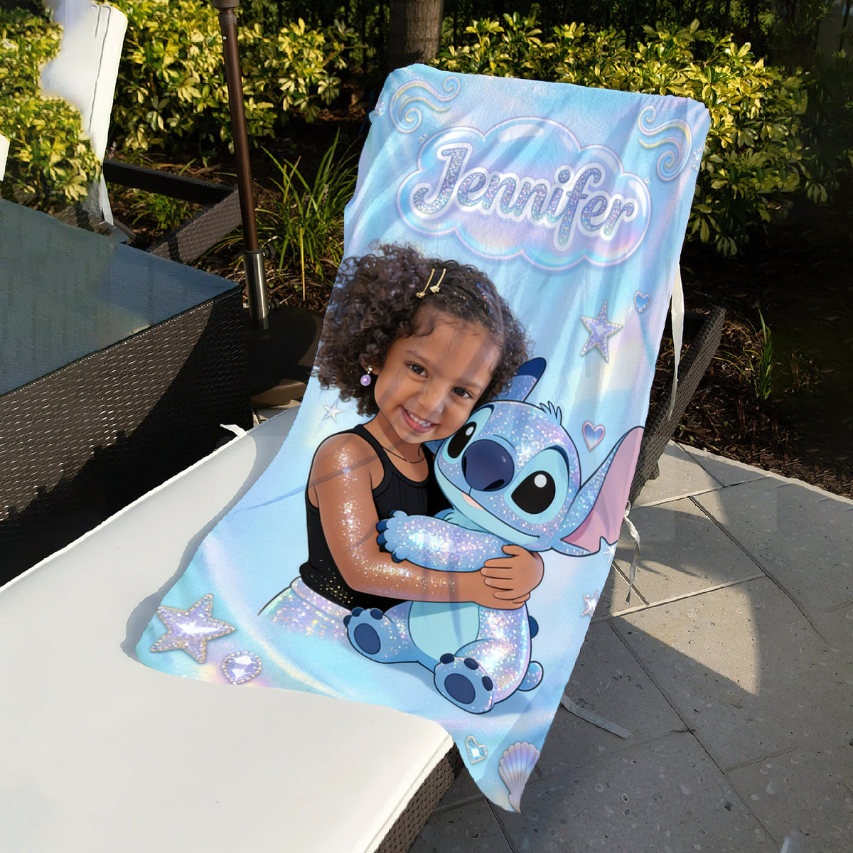Cute Cartoon - Personalized Mouse Quick-dry Beach Towel/ Bath Towel
