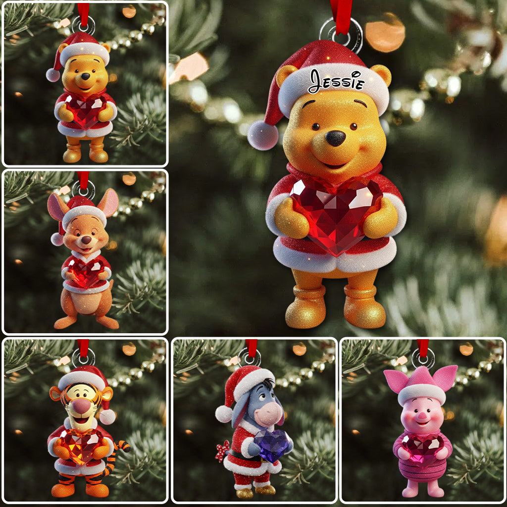 Merry Christmas - Personalized Mouse Ornament