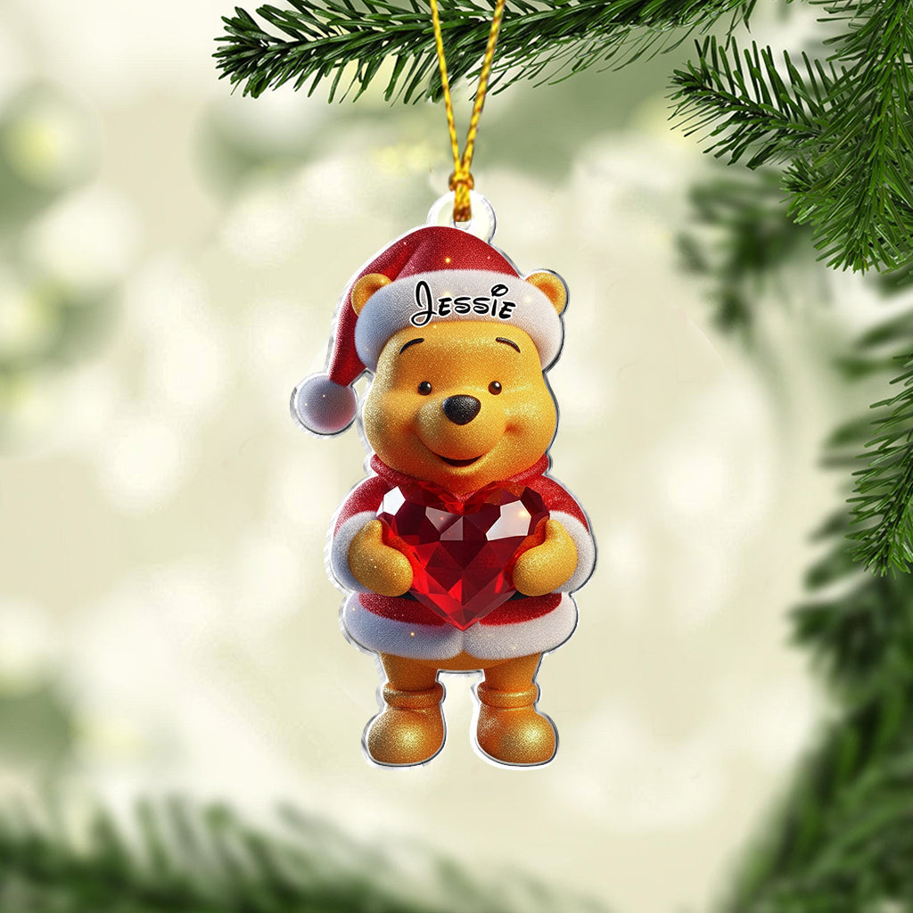 Merry Christmas - Personalized Mouse Ornament