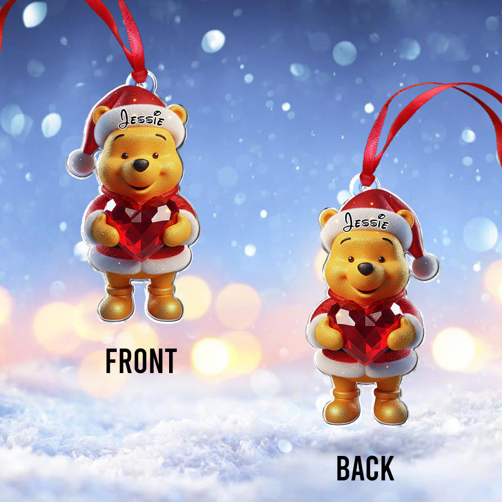 Merry Christmas - Personalized Mouse Ornament