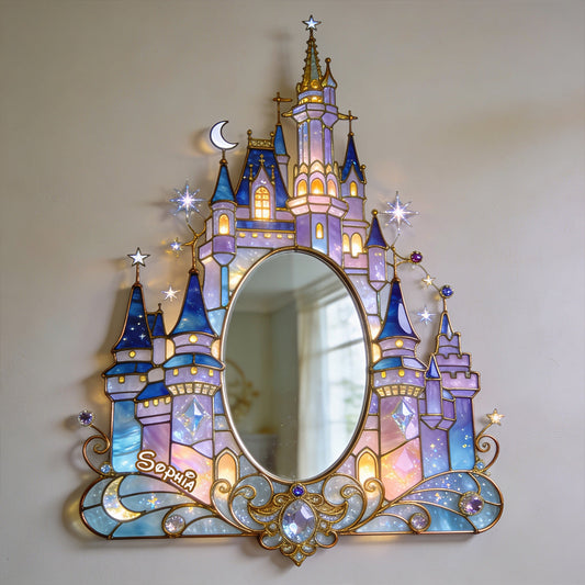 Magical Castle - Personalized Dream Trip Wall Hanging Mirror