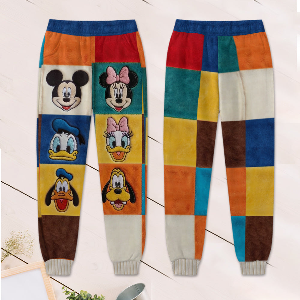 Retro Mouse & Friends - Personalized Mouse Kid Hoodie & Kid Jogger Sweatpants
