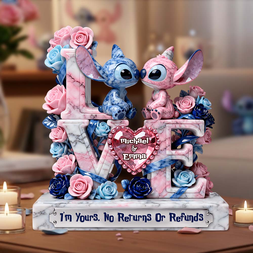 I'm Yours - Personalized Ohana Custom Shaped Acrylic Plaque