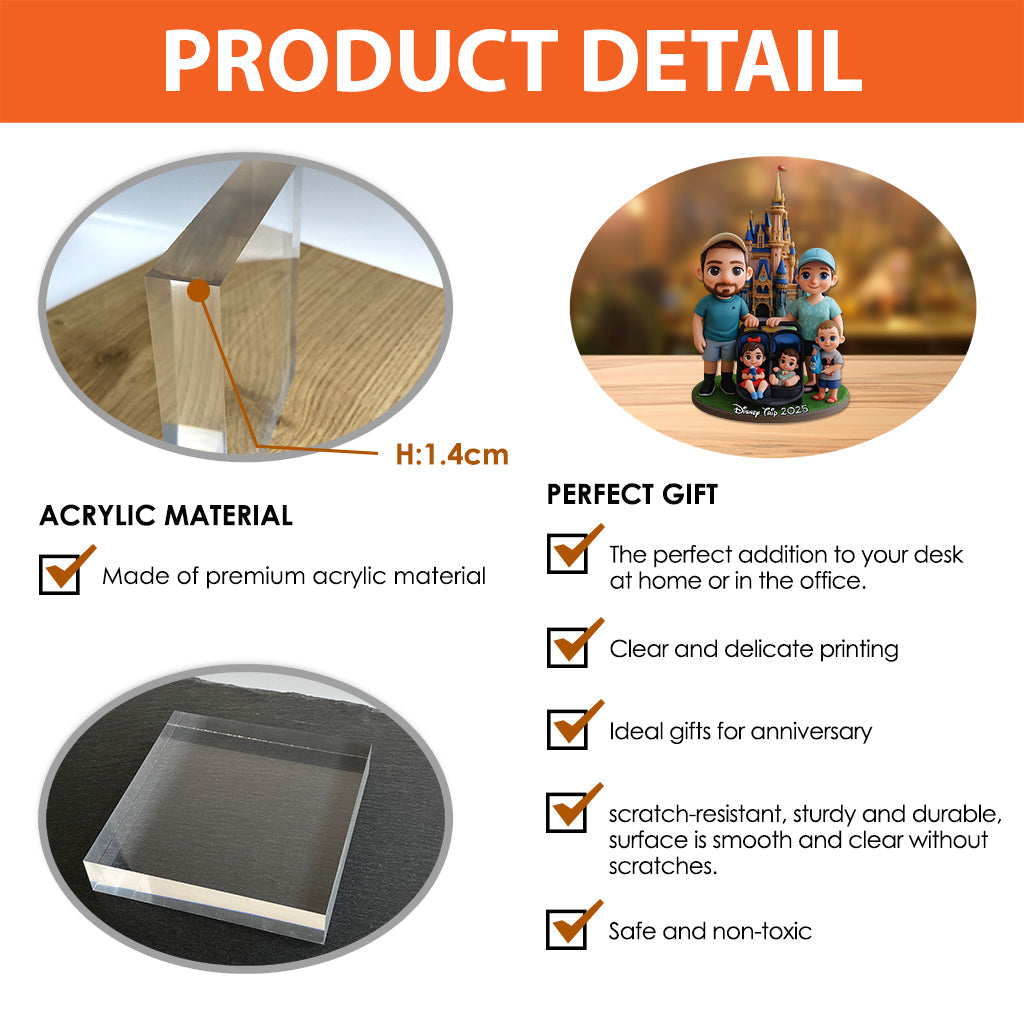 Any Photo - Personalized Mouse Custom Shaped Acrylic Plaque