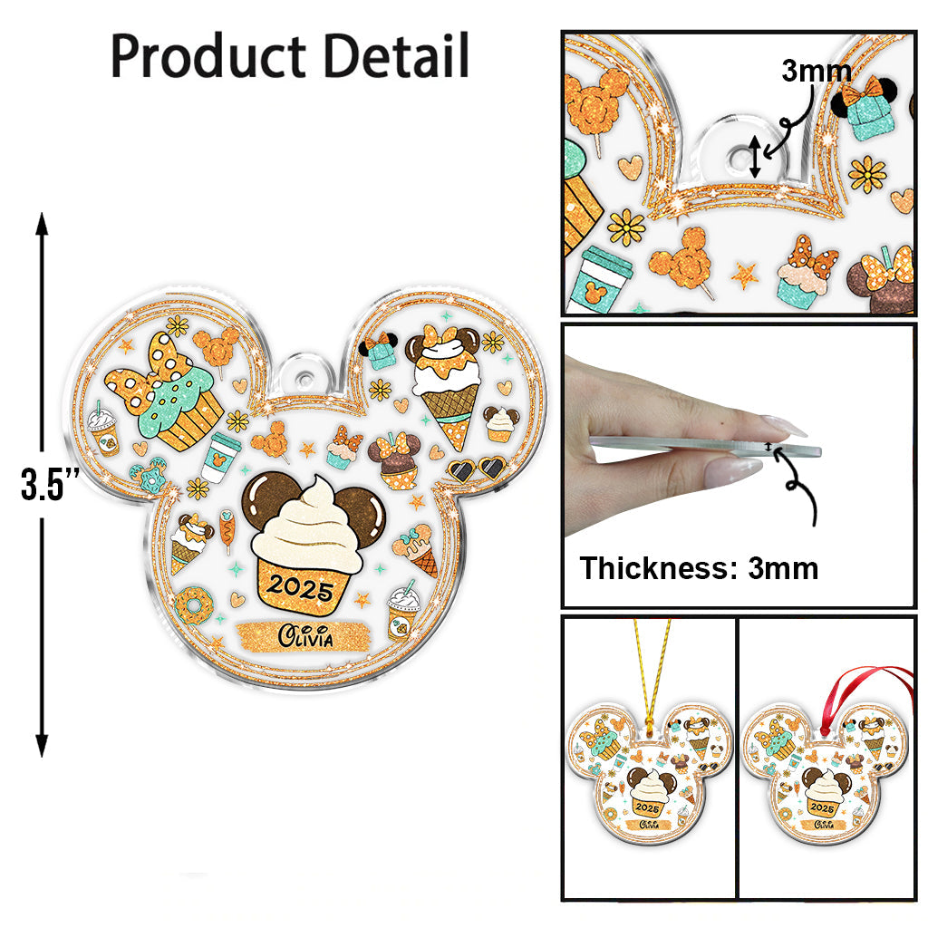 Life Of A Park Girl - Personalized Mouse Ornament