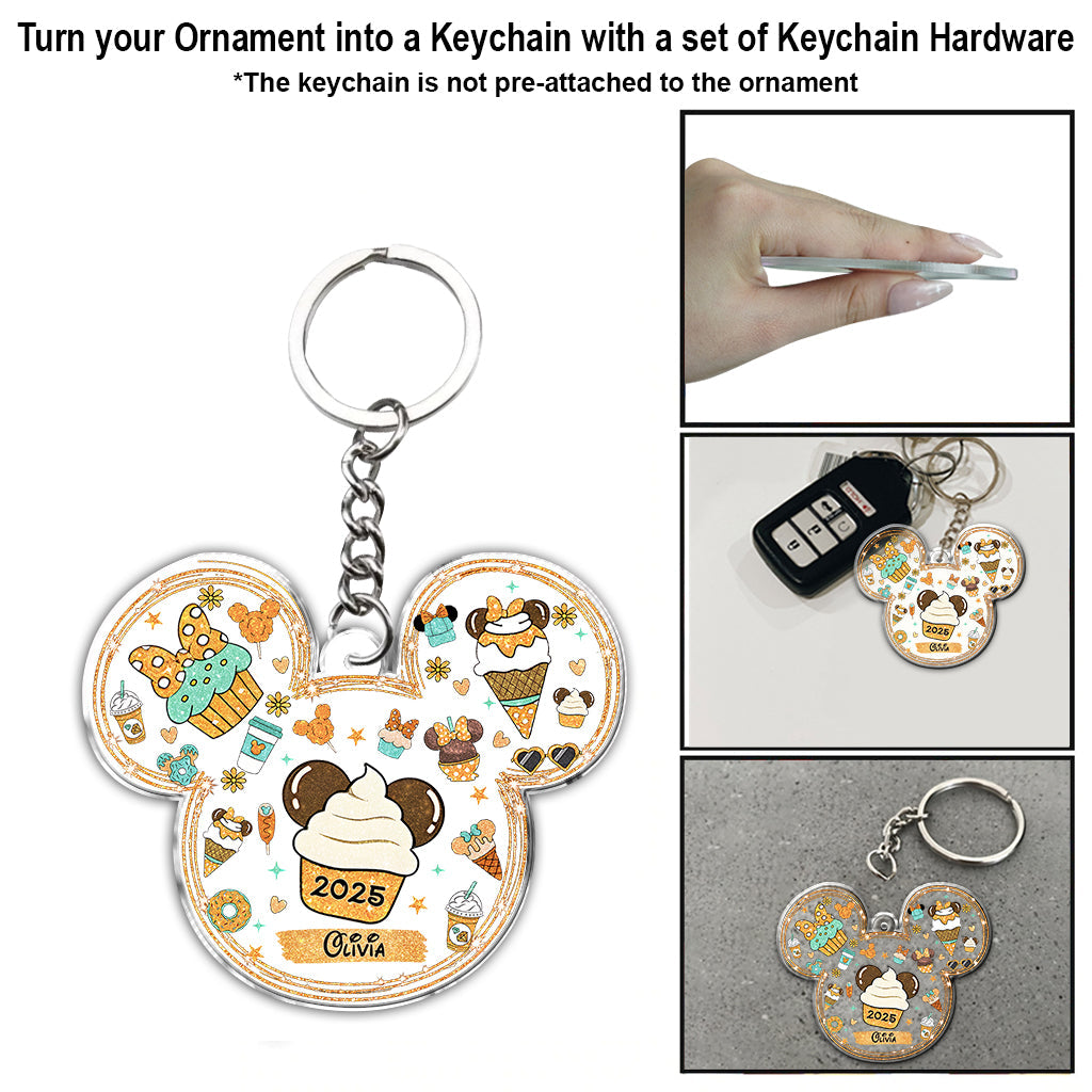 Life Of A Park Girl - Personalized Mouse Ornament