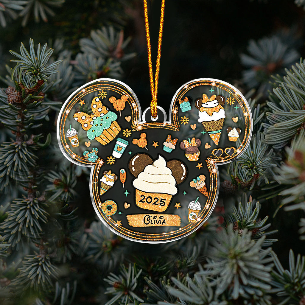 Life Of A Park Girl - Personalized Mouse Ornament