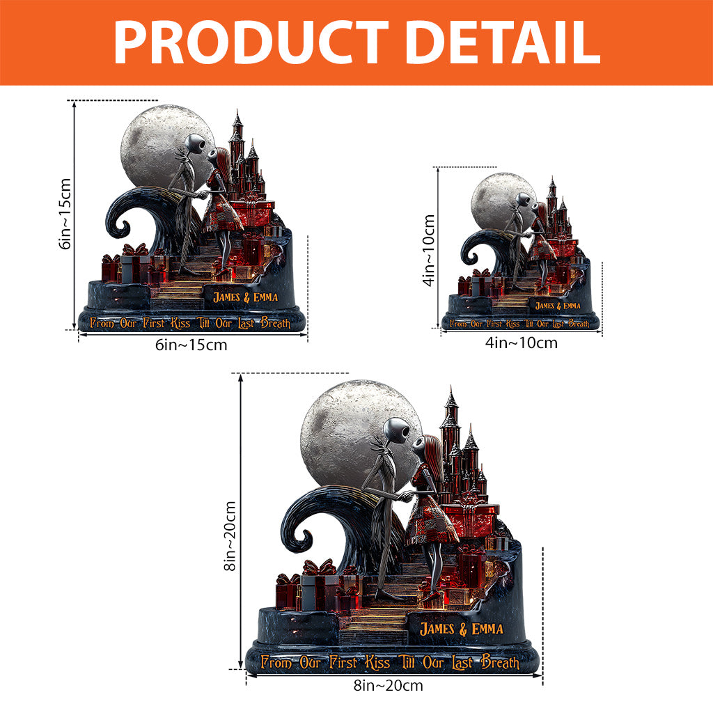 From Our First Kiss - Personalized Nightmare Custom Shaped Acrylic Plaque