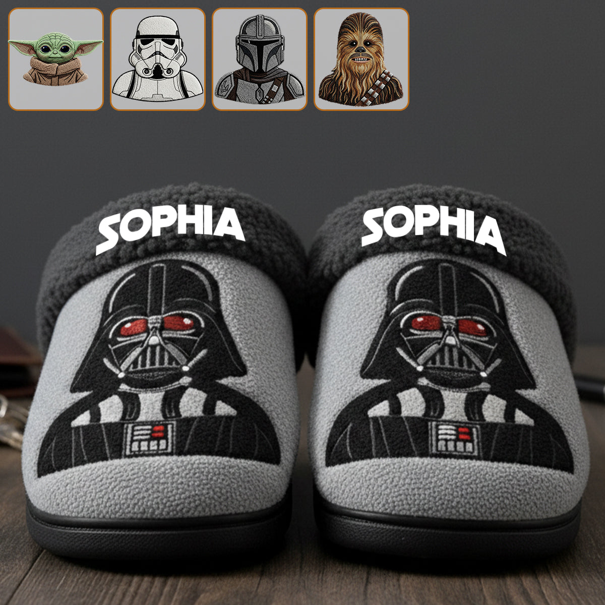 The Force - Personalized The Force Slippers