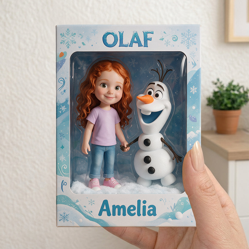 My Favorite Snow Buddy - Personalized Kid Acrylic Display Box