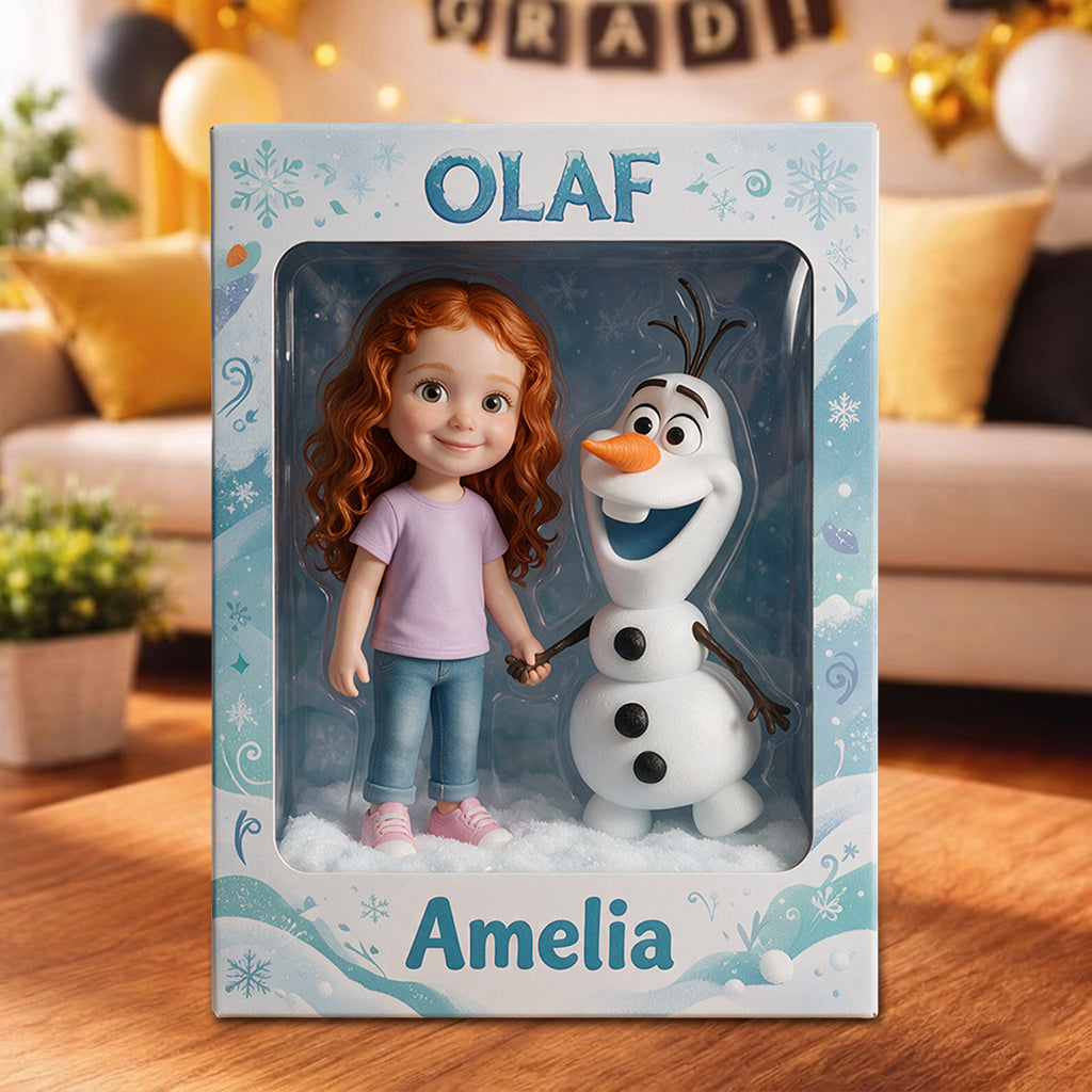 My Favorite Snow Buddy - Personalized Kid Acrylic Display Box