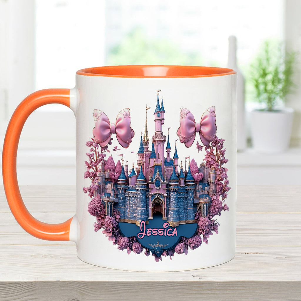 The Magical Castle - Personalized Mouse Accent Mug