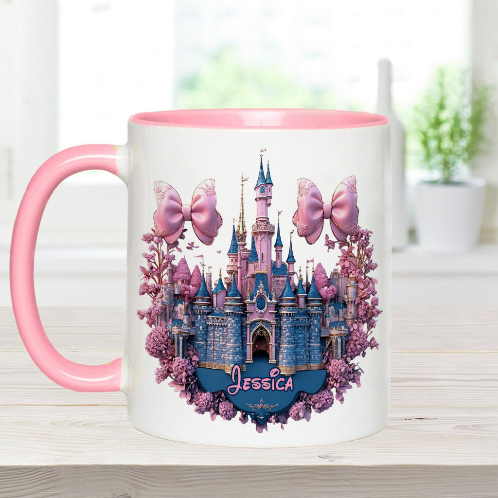 The Magical Castle - Personalized Mouse Accent Mug