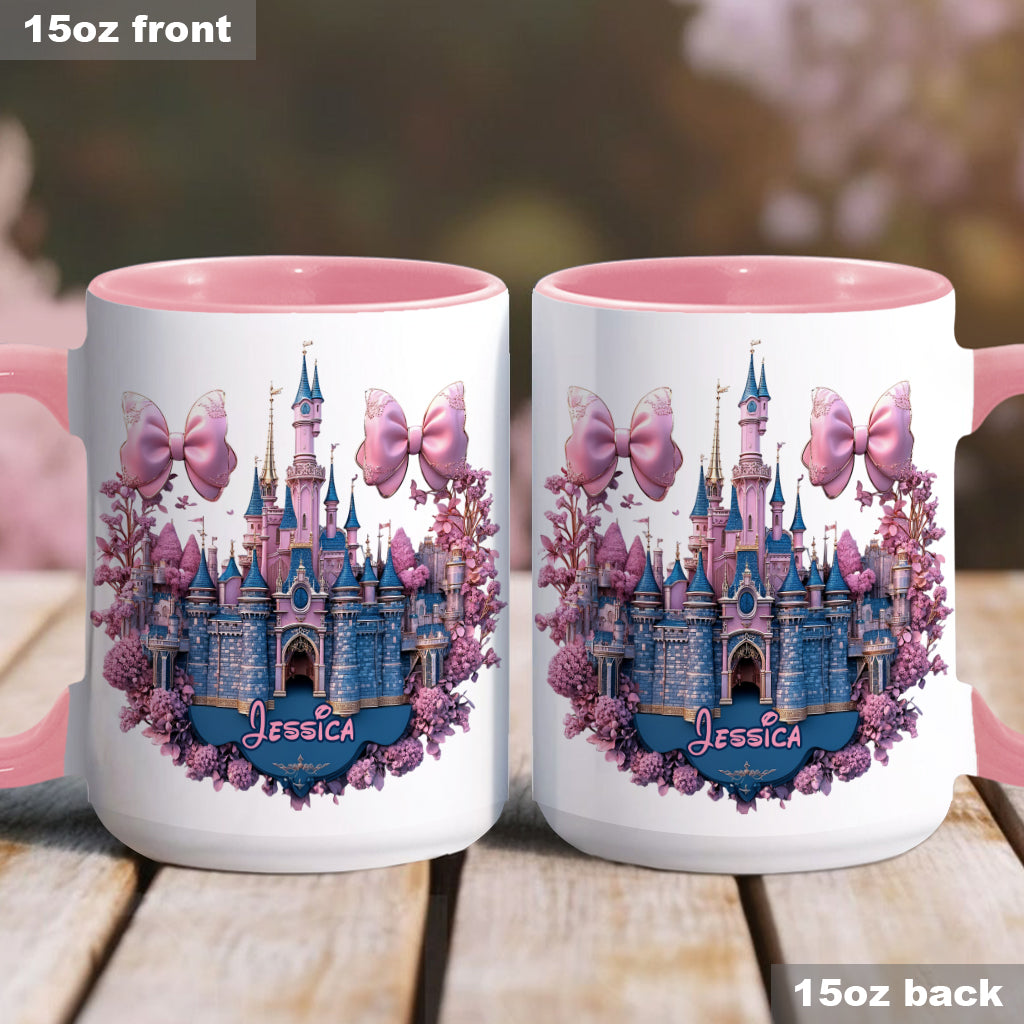 The Magical Castle - Personalized Mouse Accent Mug
