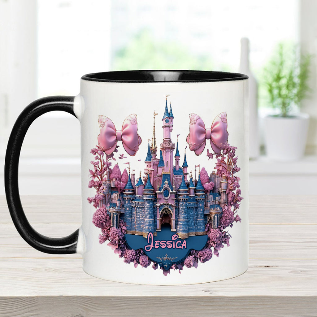 The Magical Castle - Personalized Mouse Accent Mug