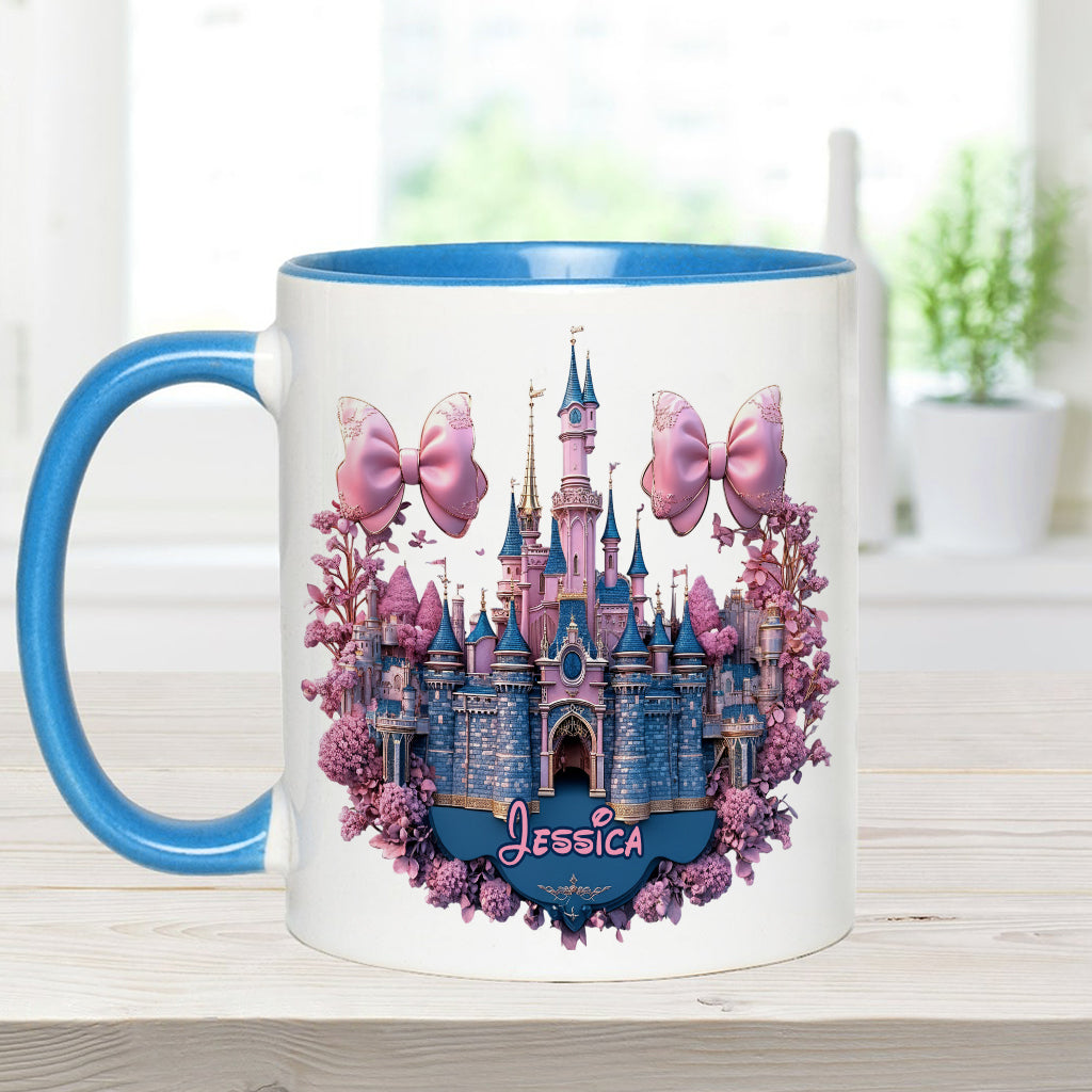 The Magical Castle - Personalized Mouse Accent Mug