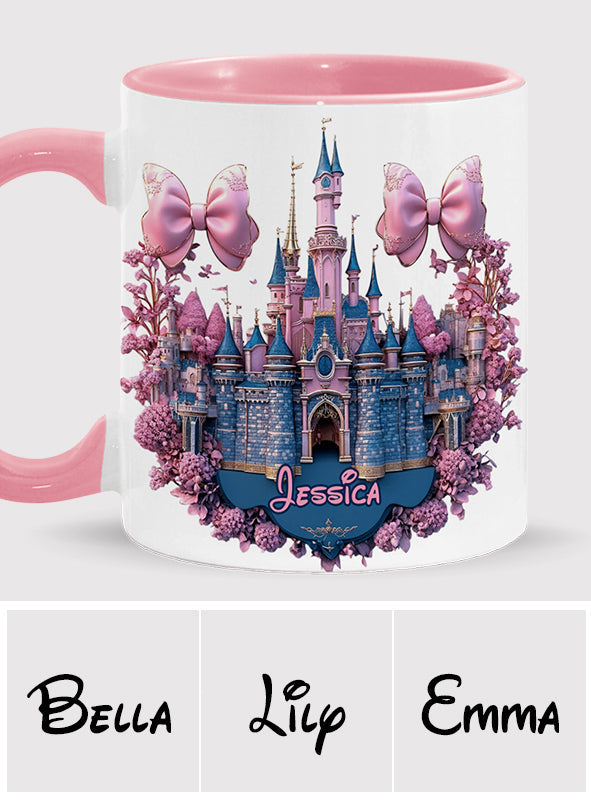 The Magical Castle - Personalized Mouse Accent Mug