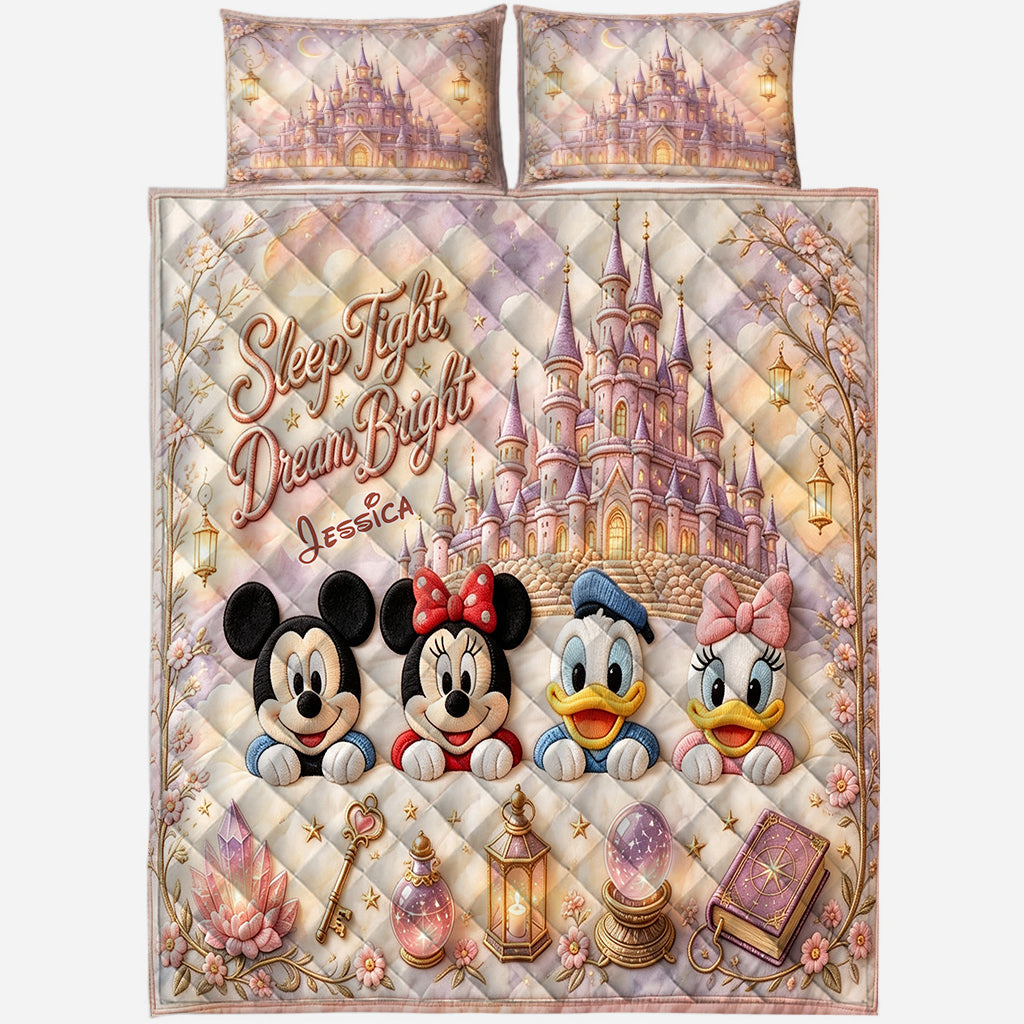 Magical Mouse - Personalized Dream Trip Quilt Set