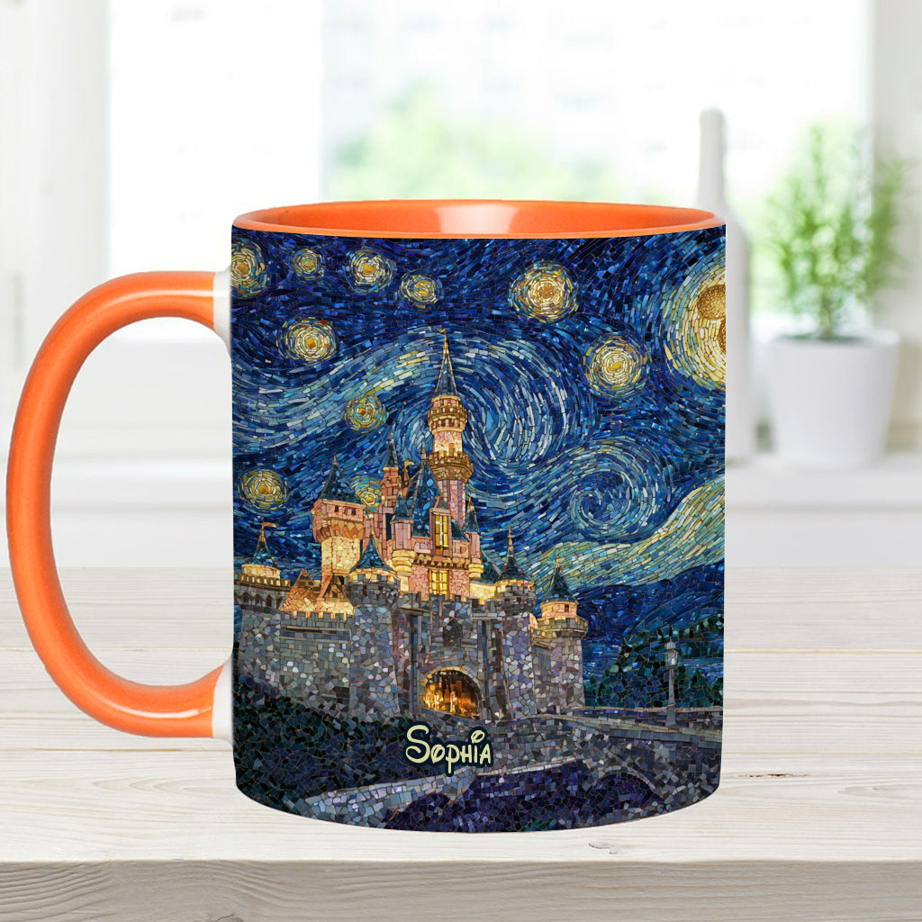 Magical Castle - Personalized Mouse Accent Mug