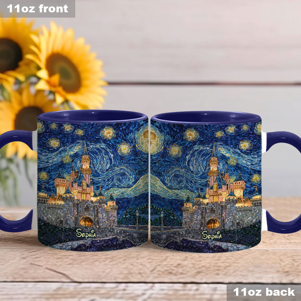 Magical Castle - Personalized Mouse Accent Mug